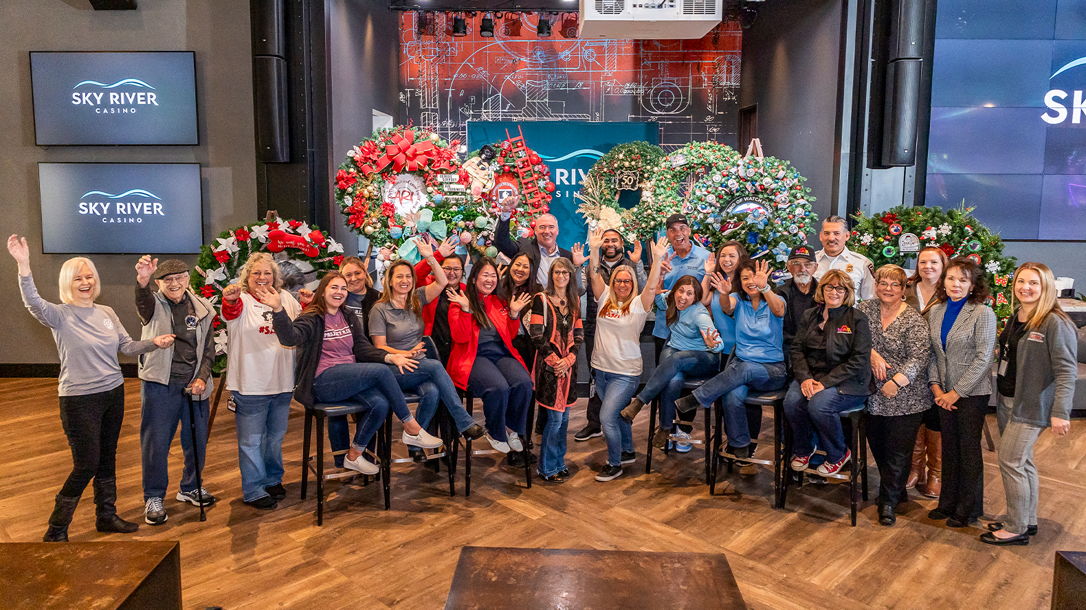 Sky River Casino to Donate $15,000 to Local Charities as Part of 3rd Annual Wreaths of Hope