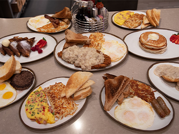 Sky River Casino Breakfast Counter Now Open